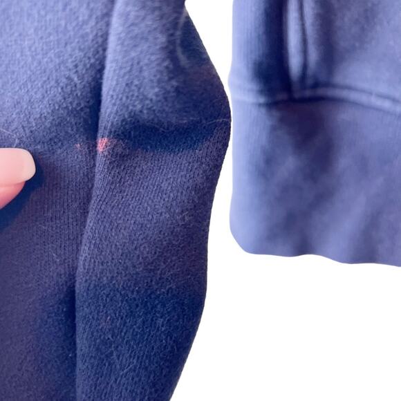 Lululemon Floral Flock Pullover‎ Midnight Navy Size 6 - Picture 6 of 11